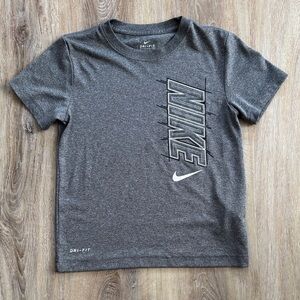 Nike Kids Gray Dri-FIT T-Shirt